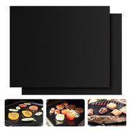 niceEshop(TM) Set of 3 Non-Stick BBQ Grill Mat Heat Resistant Barbecue Sheets For Grilling Meat, Veggies, Seafoodd N16