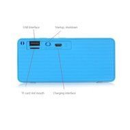 LED Flashing Speaker, Ollivan Mini Colorful Pulse Wireless Bluetooth Speaker Hands-free Stereo Sound Build-in... N15