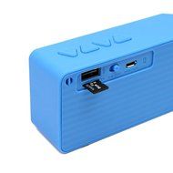 LED Flashing Speaker, Ollivan Mini Colorful Pulse Wireless Bluetooth Speaker Hands-free Stereo Sound Build-in... N16