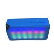 LED Flashing Speaker, Ollivan Mini Colorful Pulse Wireless Bluetooth Speaker Hands-free Stereo Sound Build-in... N19