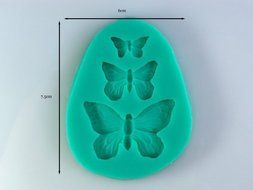 Lovely Butterfly Shape Silicone Soap Mold Fondant Cake Decorating Styling Tools Bakeware Cooking Tools N2