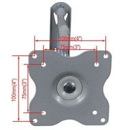 VideoSecu Articulating Arm Wall Mount for 15 to 27-Inch Panel ML12B, Black N10