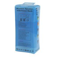 Micropromo 2 in 1 Mini Wireless Bluetooth Waterproof Dustproof Stereo Speaker Also 4000mAh Portable Power Bank... N9