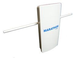 Marathon HDTV Long Distance Amplified Indoor / Outdoor Digital TV Antenna. Long Range High Definition UHF - VHF...