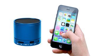 Xtreme Cables Audio Pod Mini Bluetooth Speaker, Blue