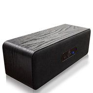 GOgroove BlueSYNC MC Wireless Wood Bluetooth Speaker System with Built-In Controls for Smartphones , Tablets ,...