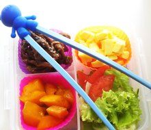 Silicone Baking Cups 12 Cupcake Muffin Liners Kids Bento Lunchbox Divider Accessories by Chelsydale N3
