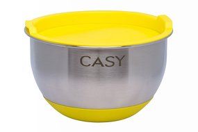 SPECIAL OFFER - 10 PIECE SET - 18/10 Stainless Steel Mixing Bowls with Handles, Lids, Spout, Non-slip Silicone... N18