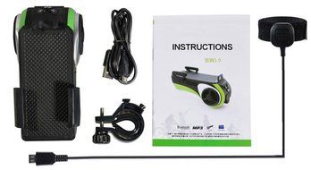 West Biking Convenient 3.0/4.0 Bicycle Phone Mount Holder 4400MAH Power Bank Bike LED Light Bluetooth Cycling... N5