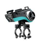 West Biking Convenient 3.0/4.0 Bicycle Phone Mount Holder 4400MAH Power Bank Bike LED Light Bluetooth Cycling... N6