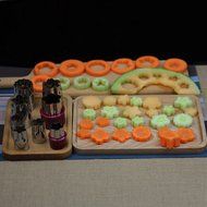LOHOME Dinosaur Fossil Cookies Cutter / Stampers - Set of 3-pieces PVC Cream Chocolate Decoration Mold DIY Baking... N15