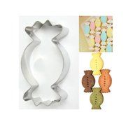 2 Pcs/ Stainless Steel Candy Shape Cookie Cutter Biscuit Cake Baking Mold Mould