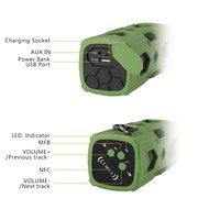 Bluetooth Speakers,GKTech Portable Wireless Waterproof Speaker Build-in NFC Technology,Power Bank and Microphone... N11