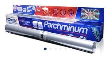 Cookina Parchminum 11.81 in x 15.75 in (1.29 SQ. FT.), Reusable Presentation and Cooking Sheet