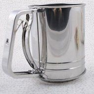 Party Supplies Iron Middle Size Flour Sifter Set of 1 Piece,9.8*9.8*12.7cm N3