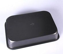 Chen Han Stainless Iron Non-stick Rectangular Baking Pan Grilled Chicken Dish DIY Baking Mould Small N2