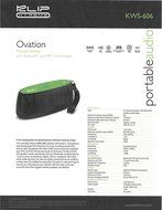 Ovation Wireless Portable Bluetooth Speaker
