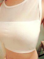 AIMTOPPY Sexy Women Cut Out Bra Crop Vest Bustier Corset Tops Tank Top (Free Size, Black) N5