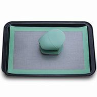 SILICONE BAKING BUNDLE- Baking Sheet, Non-Stick Silicone Baking Mat, And Silicone Mitts In A Convenient Cooking...