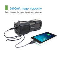 MAOZUA Portable Wireless Bluetooth Speaker Charger Water Resistant Built in Microphone 3600mAh Battery of NFC...