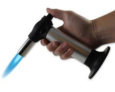 Popular Culinary Torch by Ever Chef - Professional Creme Brulee Torch &ndash; Chef Grade Kitchen Torch - Cooking Torch N4