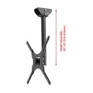 Loctek CM1 Adjustable Tilting Wall Ceiling TV Mount Fits most 26-55" LCD LED Plasma Monitor Flat Panel Screen... N5