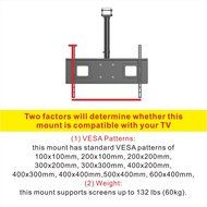 Loctek CM1 Adjustable Tilting Wall Ceiling TV Mount Fits most 26-55" LCD LED Plasma Monitor Flat Panel Screen... N10