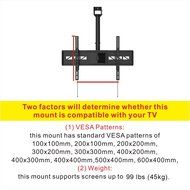 Loctek CM1 Adjustable Tilting Wall Ceiling TV Mount Fits most 26-55" LCD LED Plasma Monitor Flat Panel Screen... N15