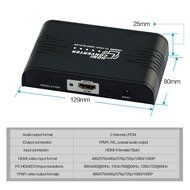 E-More 1080P HDMI To Component of Ypbpr Scaler Converter Supporting Coaxial Audio Output N6