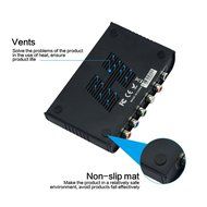 E-More 1080P HDMI To Component of Ypbpr Scaler Converter Supporting Coaxial Audio Output N7