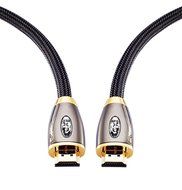 IBRA&reg; 5 Feet High Speed PRO GOLD RED HDMI v2.0/1.4a Cable 3D PS4 2160p 4K Ultra HD (1.5M/5 Feet) N30