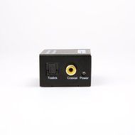 AutoWT Digital Coaxial Toslink Adapter with Optical Cable, 3.5mm Audio Cable and USB Power Cable N4