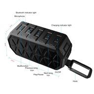 Plater Waterproof X8 Bluetooth Speaker Wireless Portable Stereo Speaker, 6W Dual-Driver, Enhanced Sound and Bass... N19