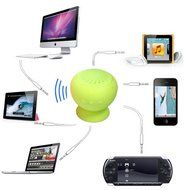 Foxnovo Lepa Kdm828 Silicone Sucker Stand Style Hands-free Mini Bluetooth Speaker with MIC for Iphone Ipad Cellphones...