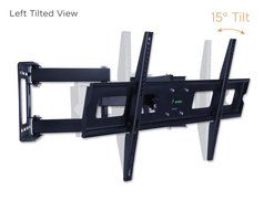 Mount-It! MI-484C Articulating Corner Mount for TV Premium Swivel Full Motion Wall Bracket for 37-63 inch Screen... N7