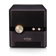 TDK Life On Record Bluetooth Wireless Charging Speaker (Black)