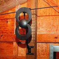 Antennas Direct 50 Mile Range Clearstream Eclipse Amplified Indoor HDTV Antenna, White/Black (ECL-A) N13