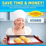 ***70% off Sale***Kitchenere Silicone Baking Mat &ndash; Non-stick Non Toxic Odorless Dishwasher Oven Safe Baking Mat... N2