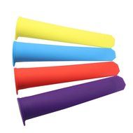 Hysagtek 4 Pcs Silicone Ice Lolly Moulds Home Made Ice Pops Lollies Maker Tube Mixed Color N3