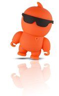 Polaroid FUN Wireless Bluetooth Mini Speaker (Orange) N3