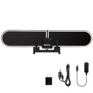 Besitek TV antenna Flat HD Digital Indoor Amplified TV Antenna - 50 Miles Range - Detachable Amplifier Signal... N2