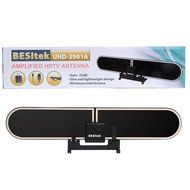 Besitek TV antenna Flat HD Digital Indoor Amplified TV Antenna - 50 Miles Range - Detachable Amplifier Signal... N4
