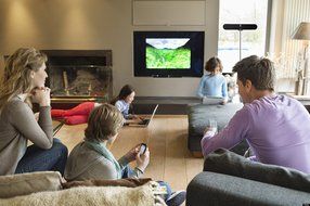 Besitek TV antenna Flat HD Digital Indoor Amplified TV Antenna - 50 Miles Range - Detachable Amplifier Signal... N7