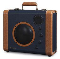 Crosley CR8008A-BK Soundbomb Portable Bluetooth Speaker with Aux-In and Microphone Jack, Black &amp; Red N10
