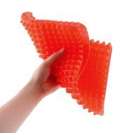 Hot 1 Piece Red Pyramid Bakeware Pan Nonstick Silicone Baking Mats Pads Moulds Cooking Mat Oven Baking Tray Sheet... N4