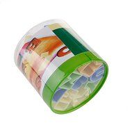 Delight eShop 28 Pcs Plastic Alphabet Letter Biscuit Baking Cake Mould Fondant Cookie Cutters N4