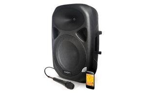 ION Audio Total PA | 300W Multisource Bluetooth Loudspeaker with Mic &amp; Cable (FM Radio, XLR, 1/4", 1/8", USB,...