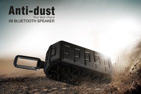 Plusuy Waterproof Shockproof Dustproof Rugged Speaker,Portable Wireless Bluetooth 4.0 Sport Speakers for Climbing... N4