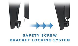 Mount-It! TV Wall Mount Bracket Low Profile Tilt Design for 32 to 65 Inch LCD/LED/4K TVs, VESA 600x400 mm (MI-... N8