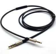 Black Replacement cable with Remote volume control &amp; Mic for iphone ipod ipad to Bose SoundTrue On-Ear around-ear... N7